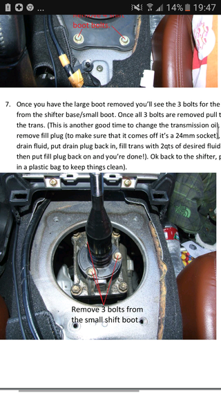 The bolts not marked for removal in step 7. The bottom right was gone. Bottom left was wayyyy out of the hole.